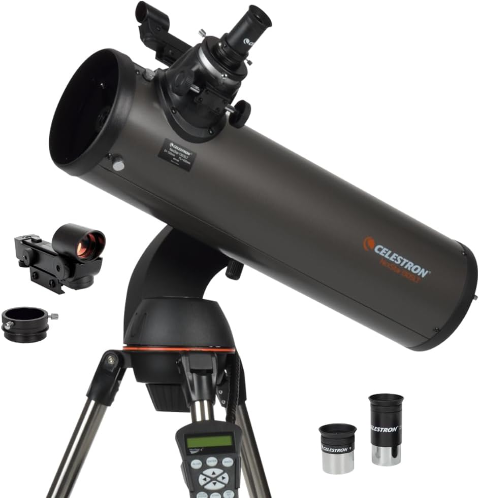 Celestron NexStar 130SLT Computerized Telescope en funcionamiento
