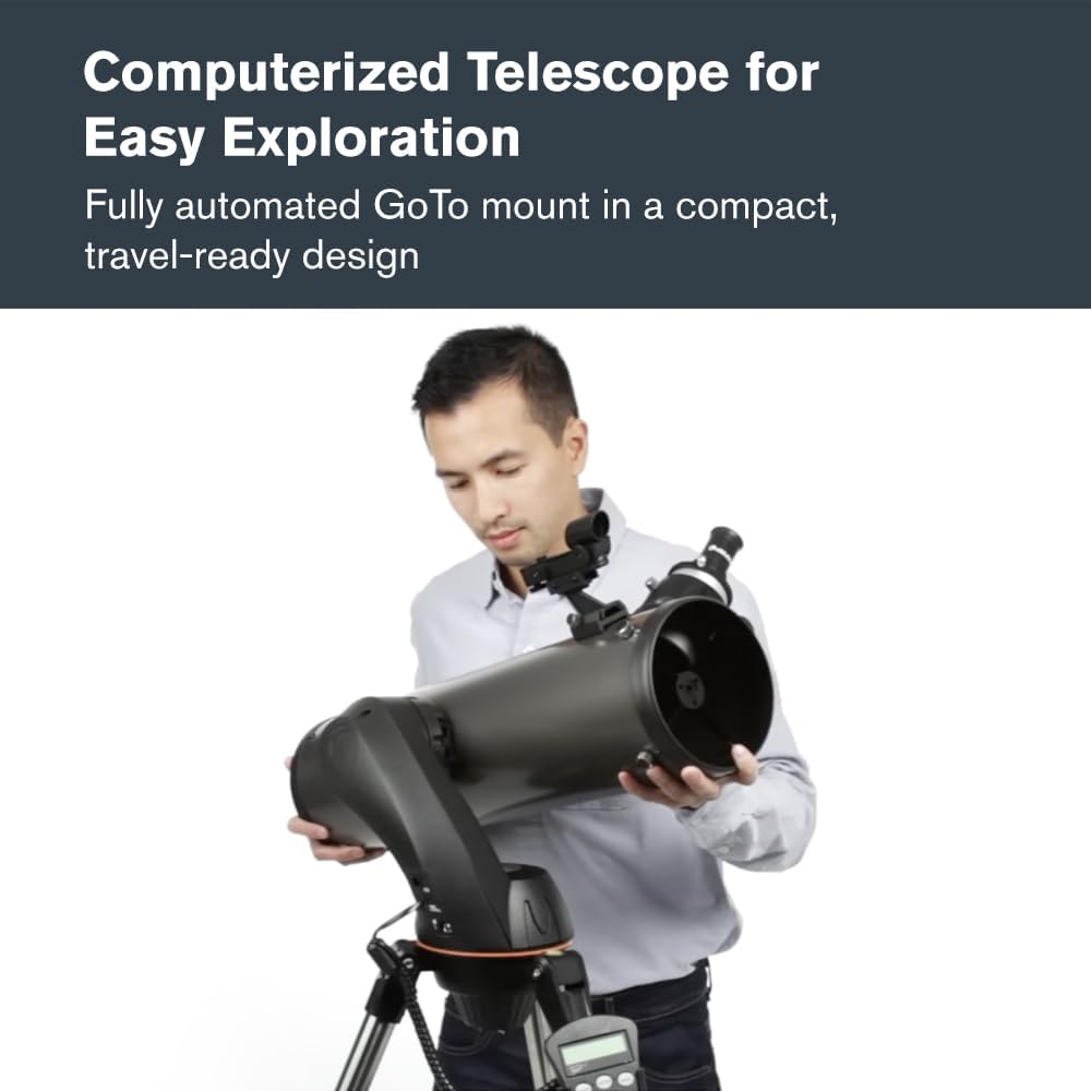 Detalles ópticos del Celestron NexStar 130SLT Computerized Telescope