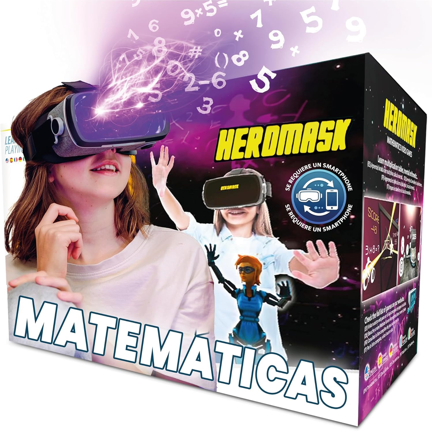 Gafas de Realidad Virtual Heromask para niños