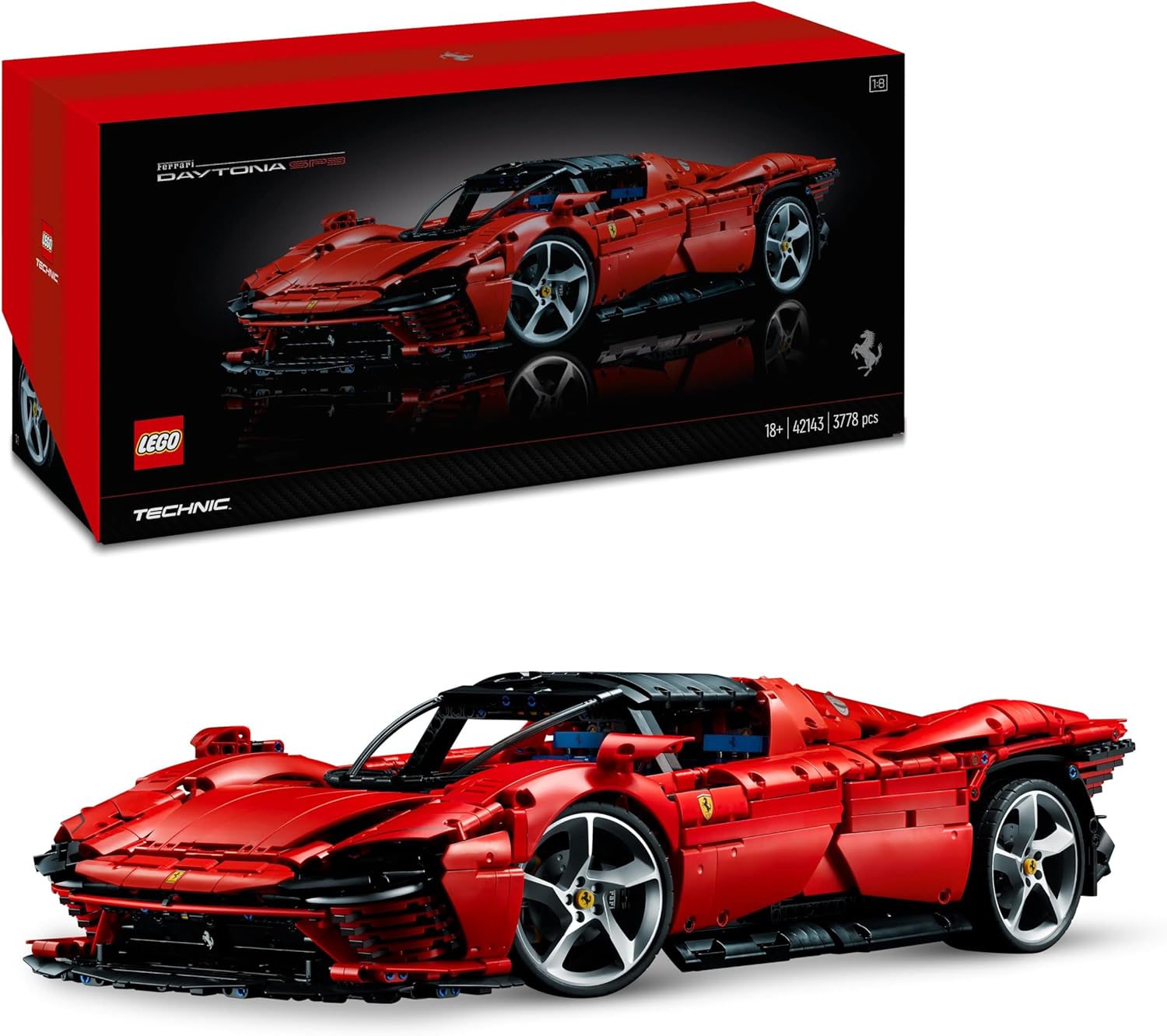 Comparativa visual de los mejores hiperdeportivos LEGO Technic frente a frente