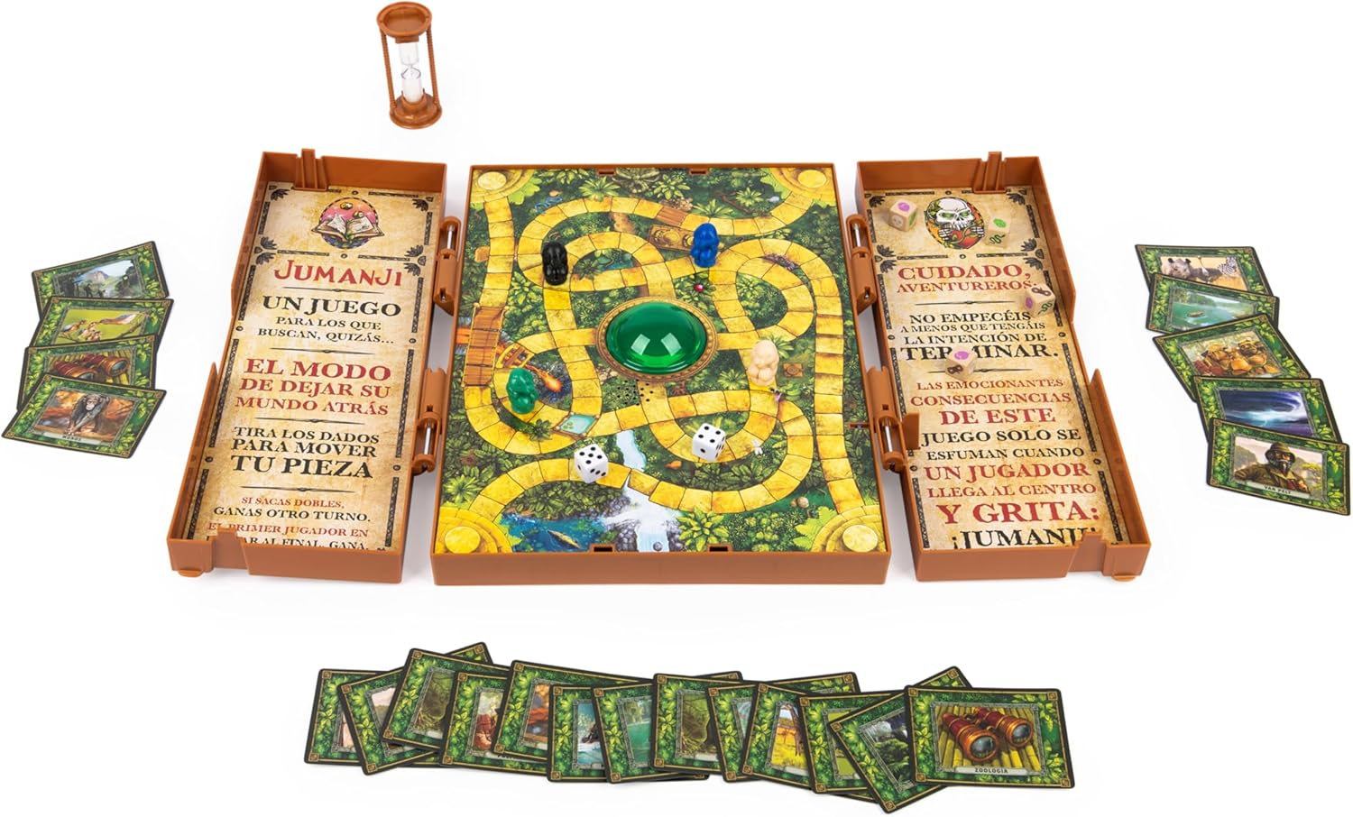 Detalle en profundidad de los componentes del Jumanji Deluxe