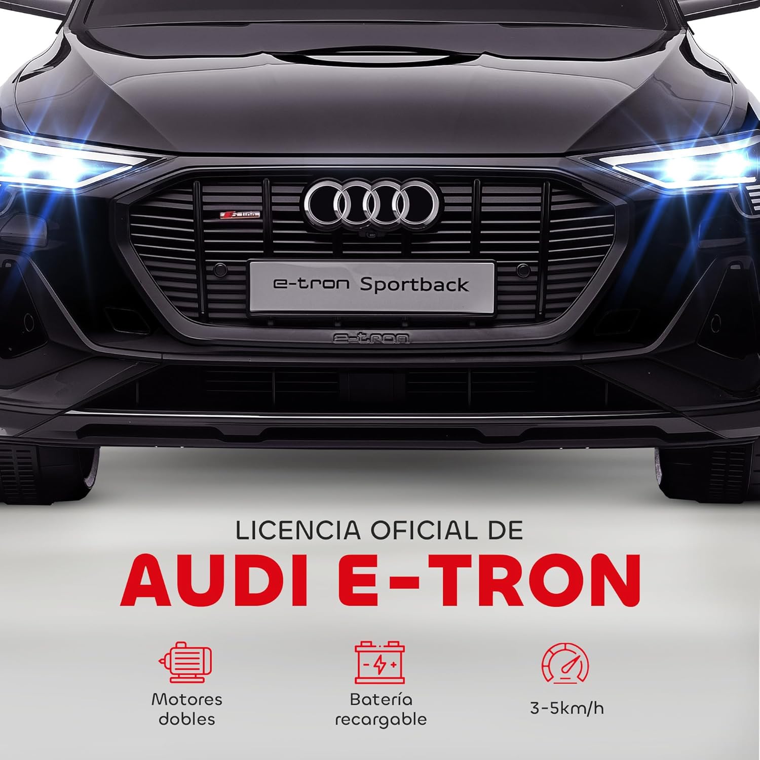 Motor y batería de gran capacidad del coche infantil eléctrico