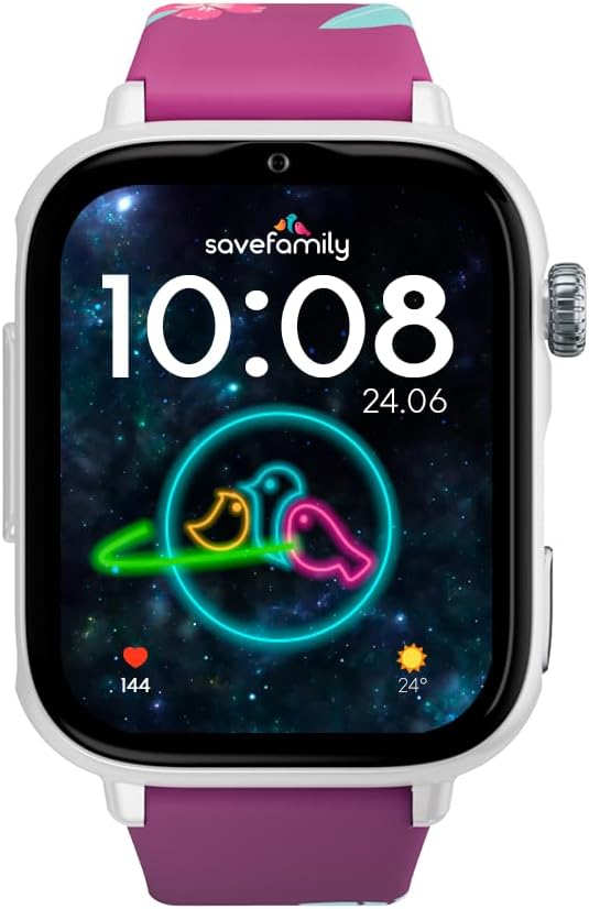 Reloj infantil SaveFamily SaveWatch Plus 2 mostrando pantalla de aplicaciones