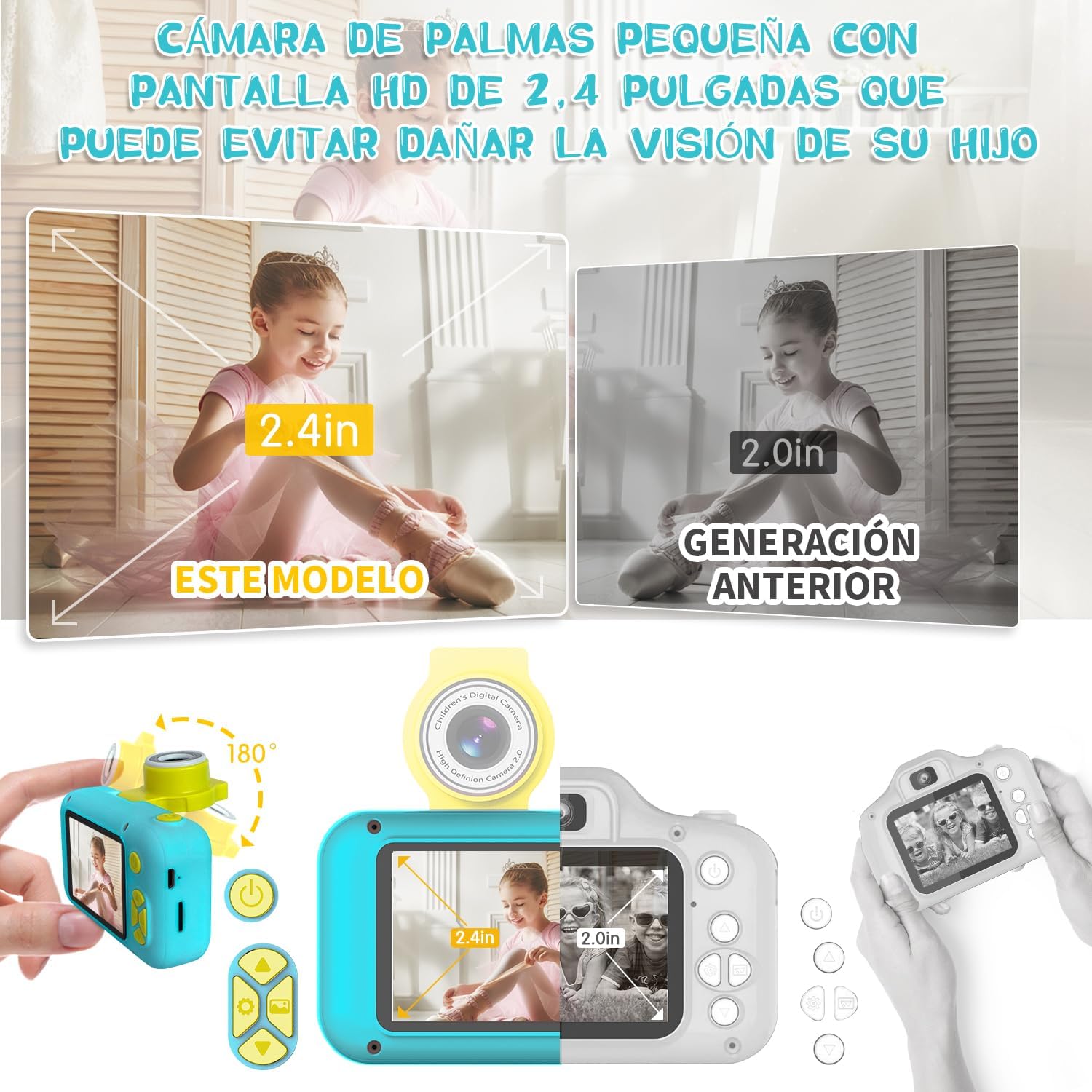 Contenido de la caja de la cámara instantánea Uleway